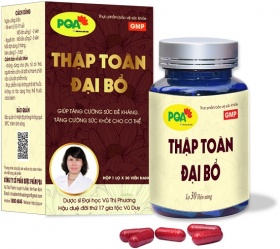 Thập toàn đại bổ PQA - Hỗ Trợ Giúp Bổ Khí Huyết